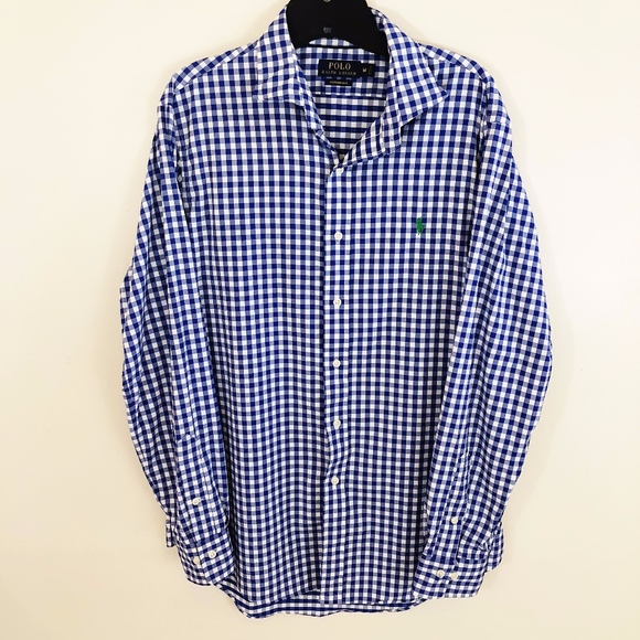 ralph lauren performance button down